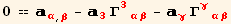 0 == _α^α_ (, β) - _3^3 Γ_ (3αβ)^(3αβ) - _γ^γ Γ_ (γαβ)^(γαβ)