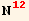 N_ (1  2)^(1  2)