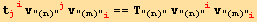t_ (ji)^(ji) v_"(n)"_j^j v_"(m)"_i^i == T_"(n)" v_"(n)"_i^i v_"(m)"_i^i