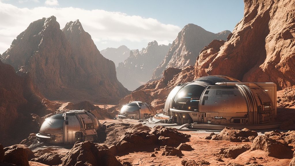 Les bases de la colonisation de Mars